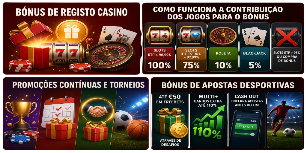 Bónus De Boas-Vindas E Promoções